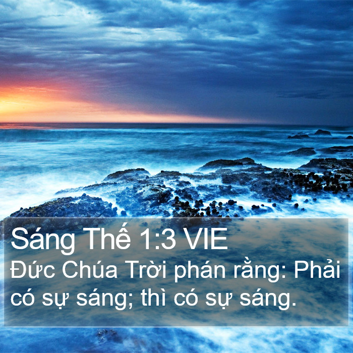 Sáng Thế 1:3 VIE Bible Study