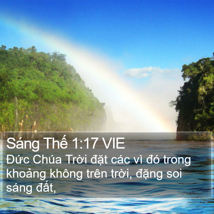 Sáng Thế 1:17 VIE Bible Study