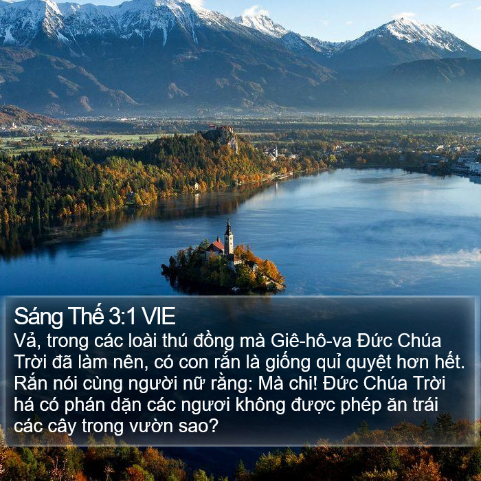 Sáng Thế 3:1 VIE Bible Study