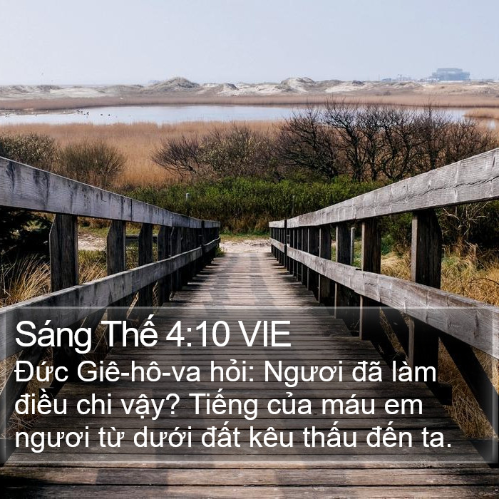 Sáng Thế 4:10 VIE Bible Study