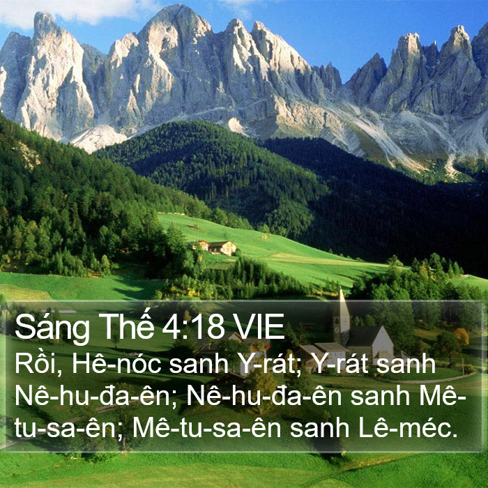 Sáng Thế 4:18 VIE Bible Study