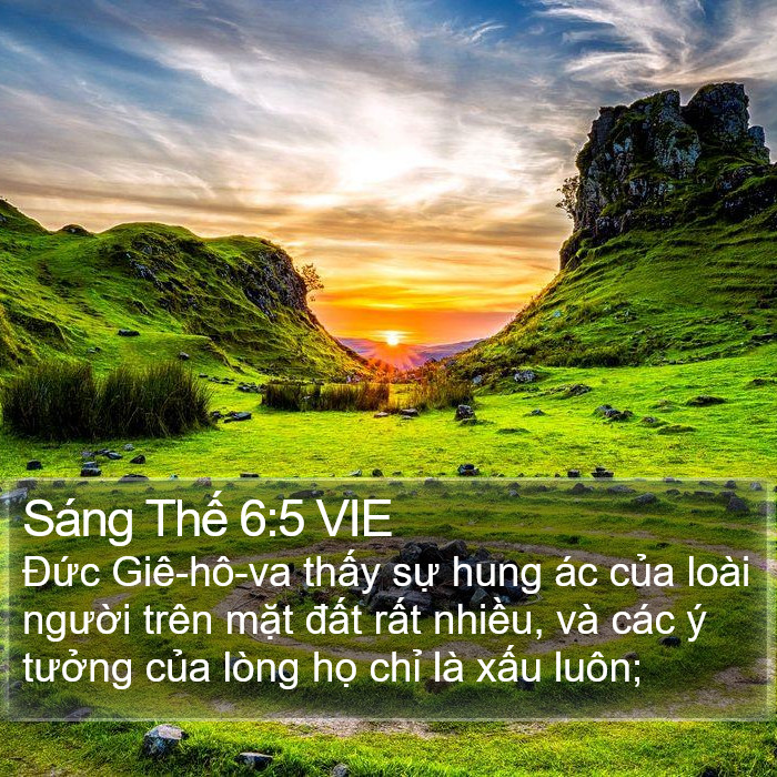 Sáng Thế 6:5 VIE Bible Study