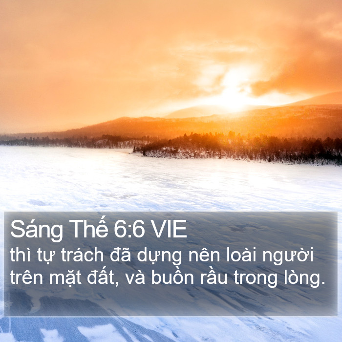 Sáng Thế 6:6 VIE Bible Study