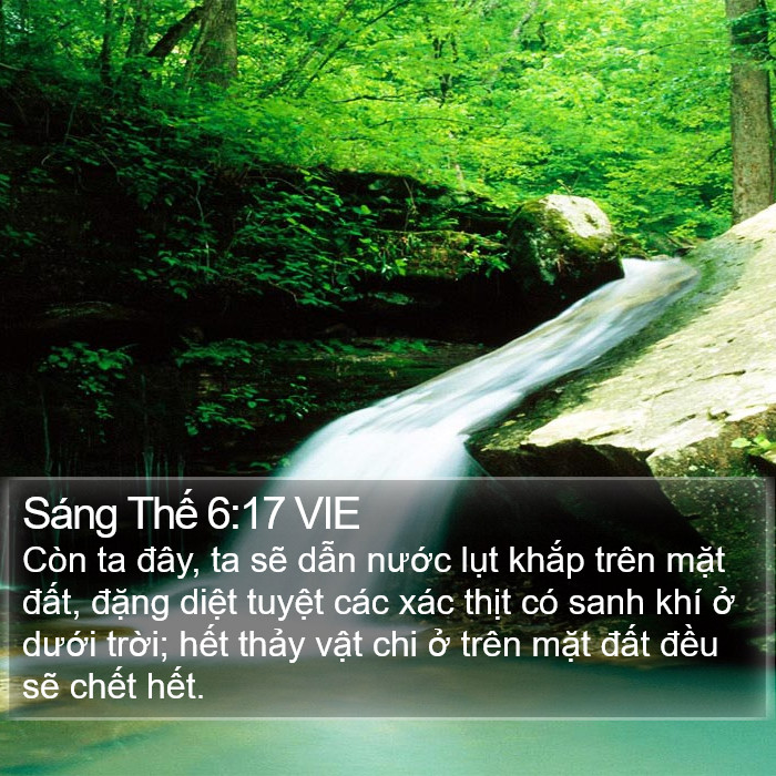 Sáng Thế 6:17 VIE Bible Study