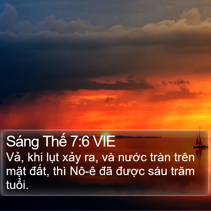 Sáng Thế 7:6 VIE Bible Study