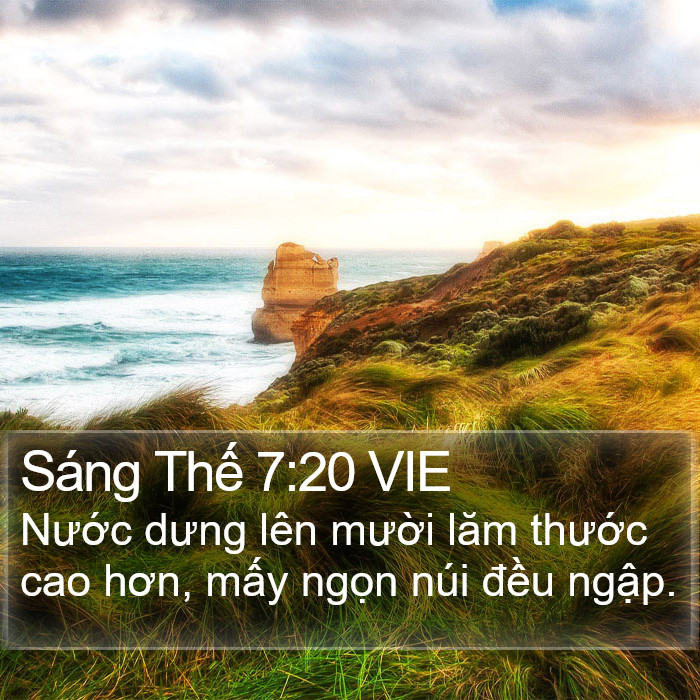 Sáng Thế 7:20 VIE Bible Study