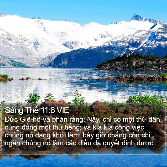 Sáng Thế 11:6 VIE Bible Study