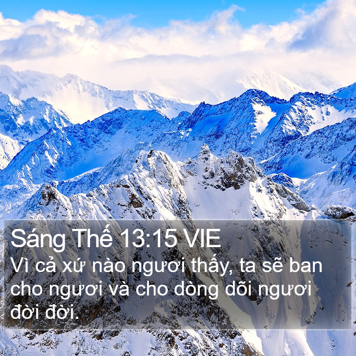 Sáng Thế 13:15 VIE Bible Study