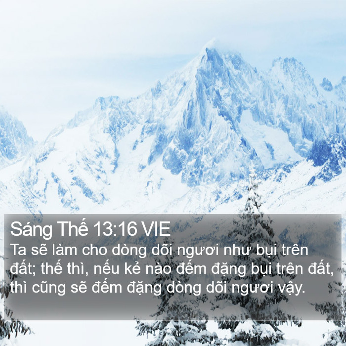 Sáng Thế 13:16 VIE Bible Study
