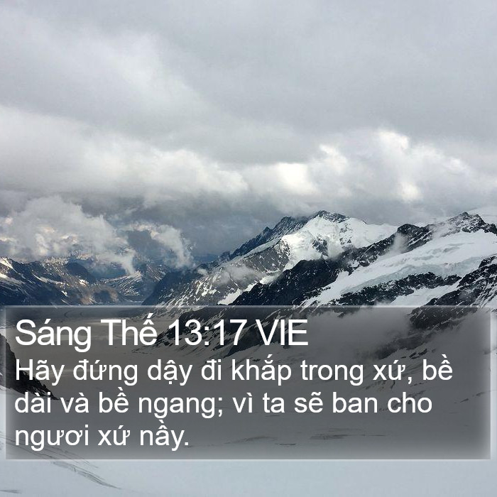Sáng Thế 13:17 VIE Bible Study