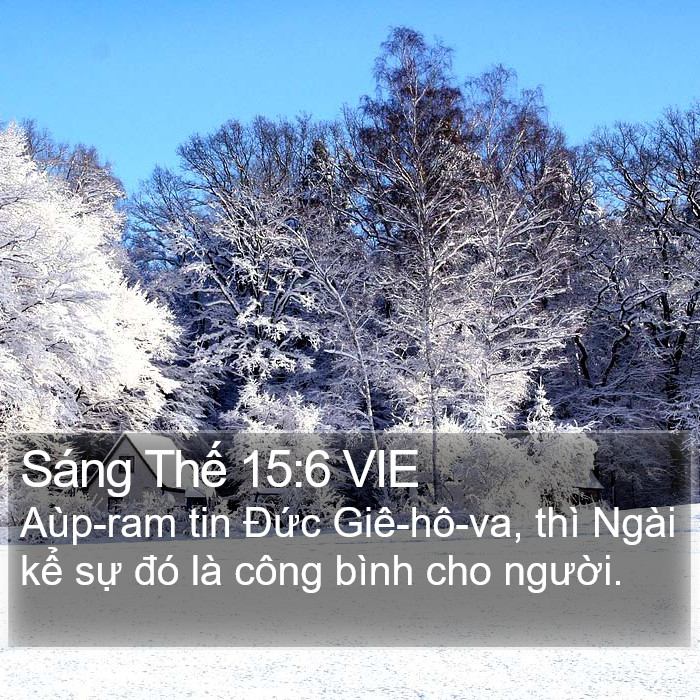 Sáng Thế 15:6 VIE Bible Study