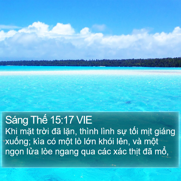 Sáng Thế 15:17 VIE Bible Study