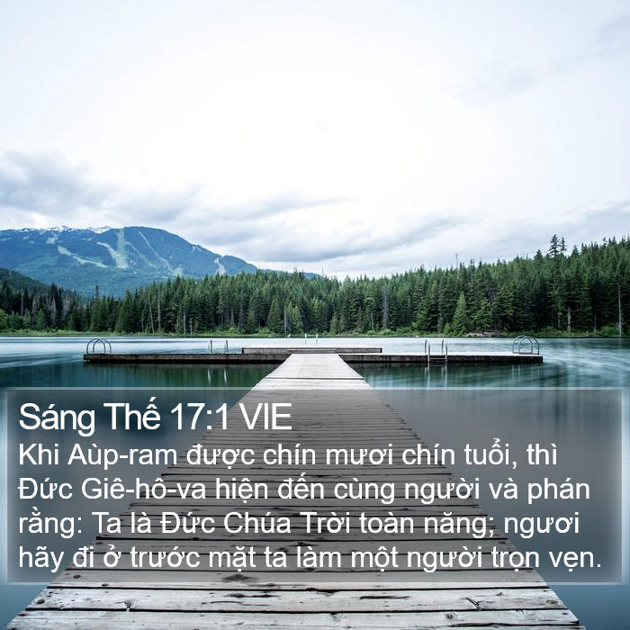 Sáng Thế 17:1 VIE Bible Study