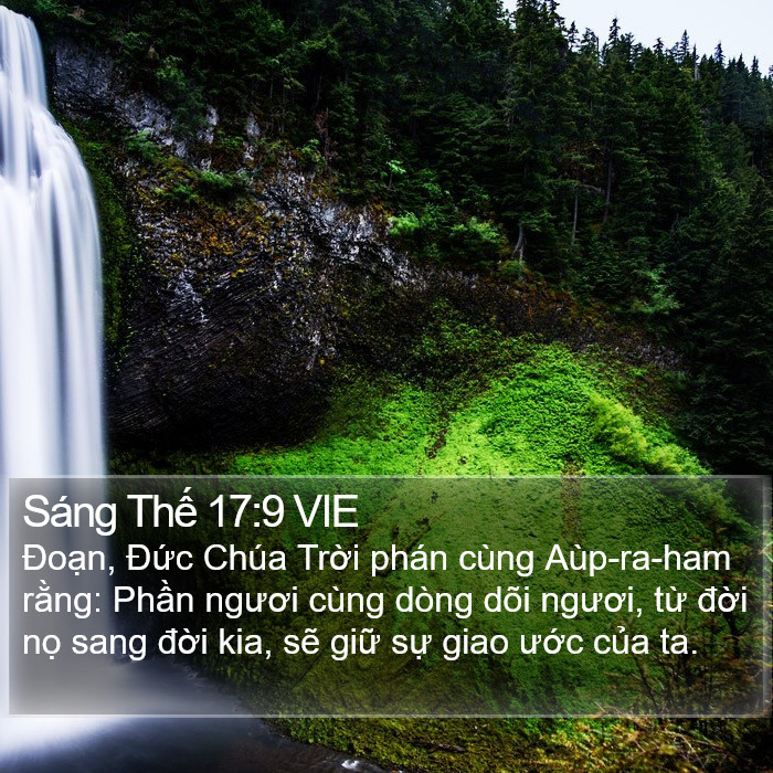 Sáng Thế 17:9 VIE Bible Study