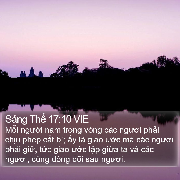 Sáng Thế 17:10 VIE Bible Study