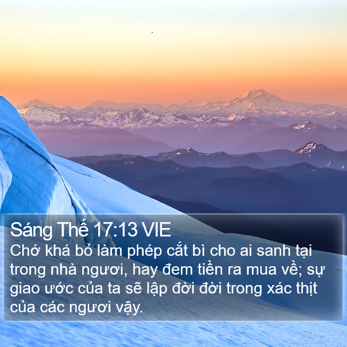 Sáng Thế 17:13 VIE Bible Study