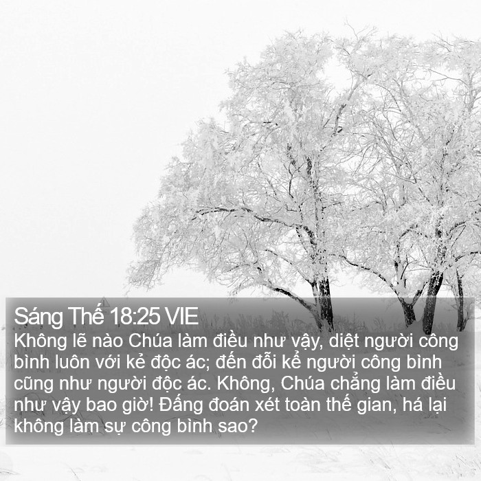 Sáng Thế 18:25 VIE Bible Study