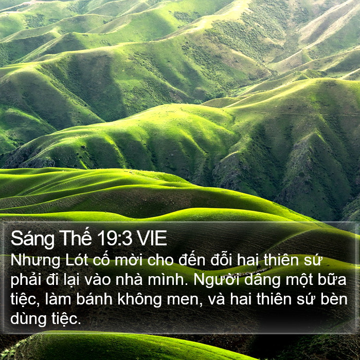 Sáng Thế 19:3 VIE Bible Study