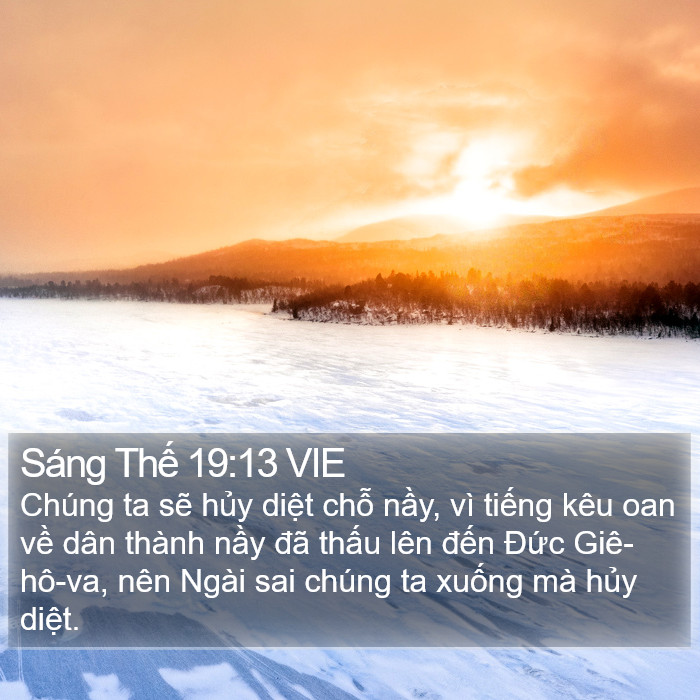 Sáng Thế 19:13 VIE Bible Study