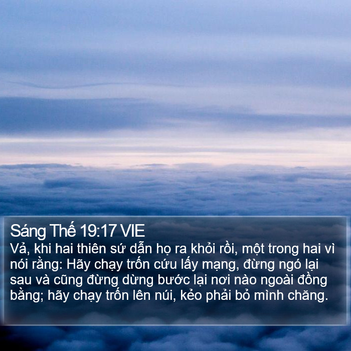 Sáng Thế 19:17 VIE Bible Study