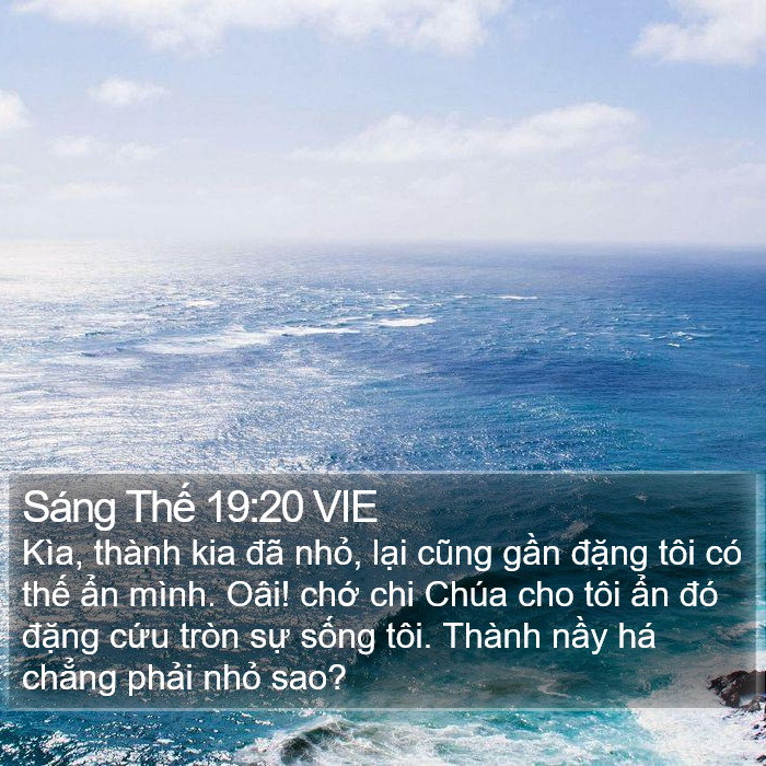 Sáng Thế 19:20 VIE Bible Study