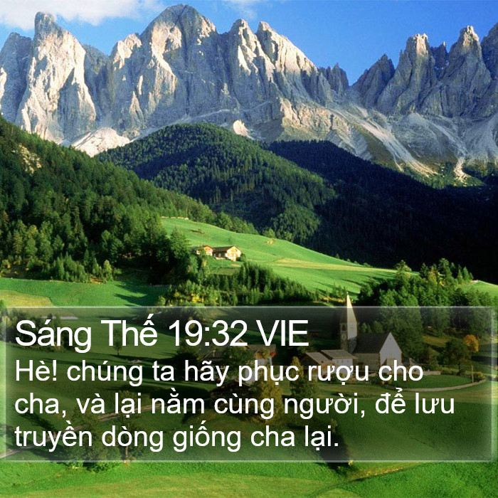 Sáng Thế 19:32 VIE Bible Study