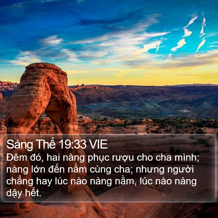 Sáng Thế 19:33 VIE Bible Study