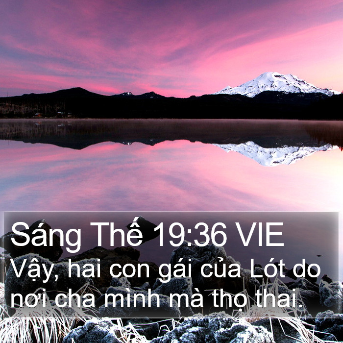 Sáng Thế 19:36 VIE Bible Study