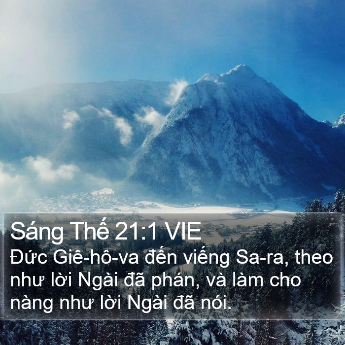 Sáng Thế 21:1 VIE Bible Study