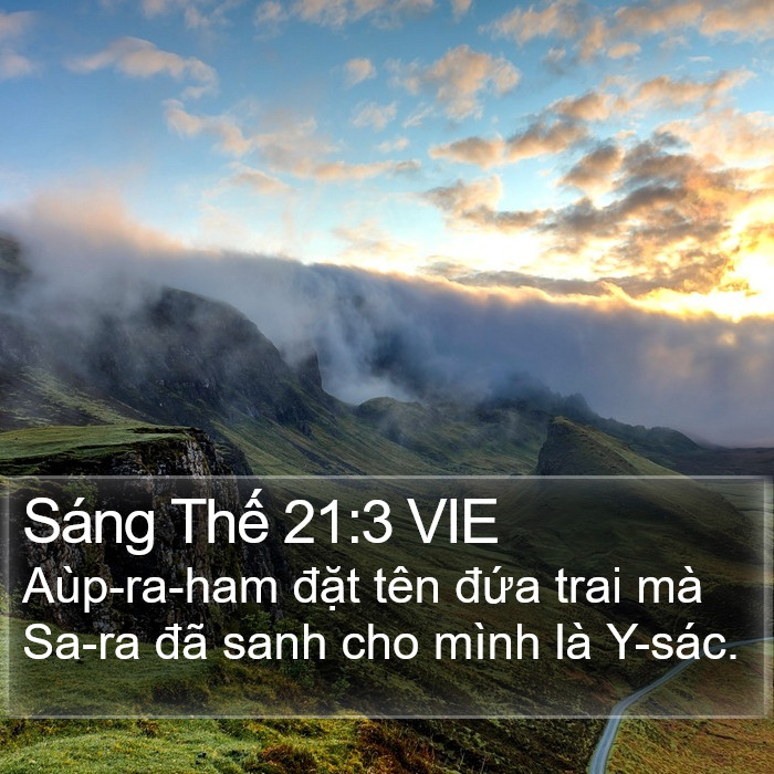 Sáng Thế 21:3 VIE Bible Study