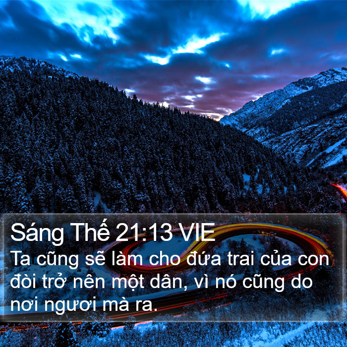 Sáng Thế 21:13 VIE Bible Study
