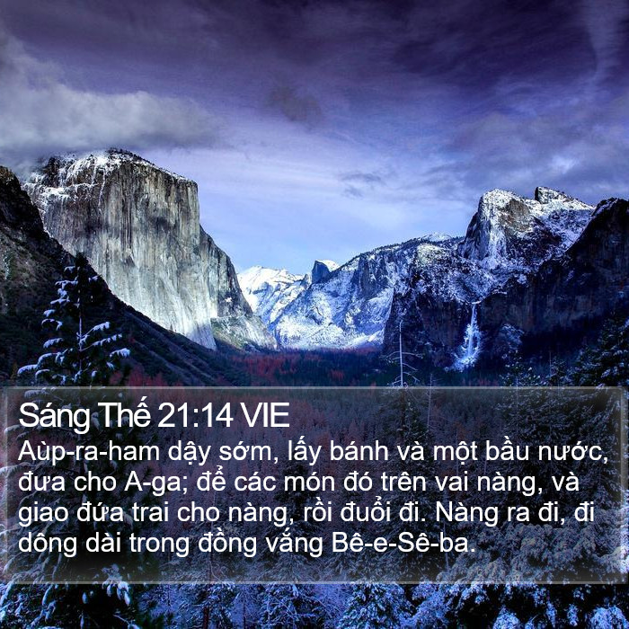 Sáng Thế 21:14 VIE Bible Study
