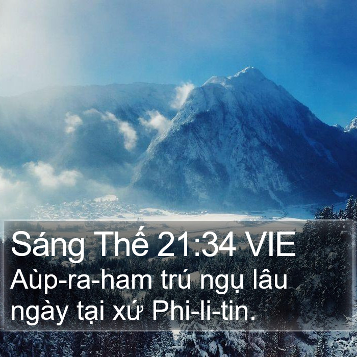 Sáng Thế 21:34 VIE Bible Study