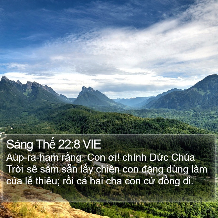 Sáng Thế 22:8 VIE Bible Study