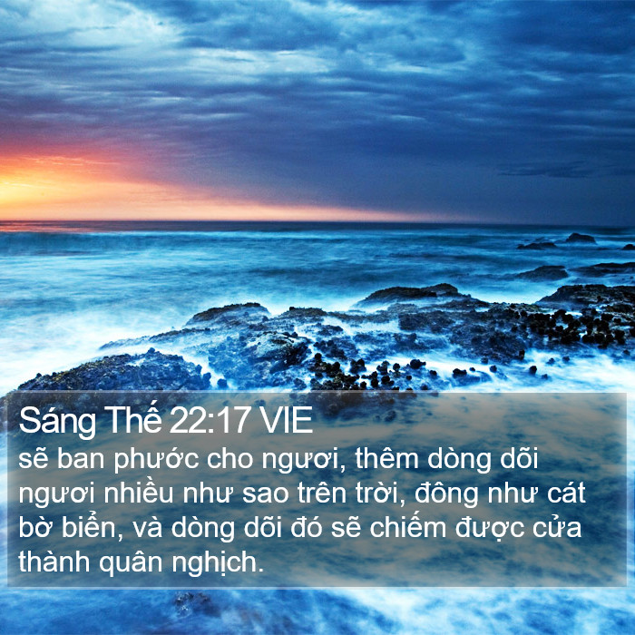 Sáng Thế 22:17 VIE Bible Study