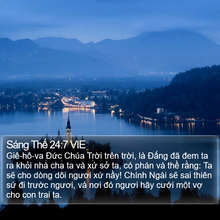 Sáng Thế 24:7 VIE Bible Study