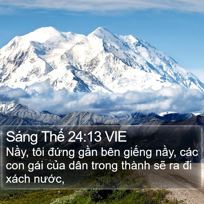 Sáng Thế 24:13 VIE Bible Study