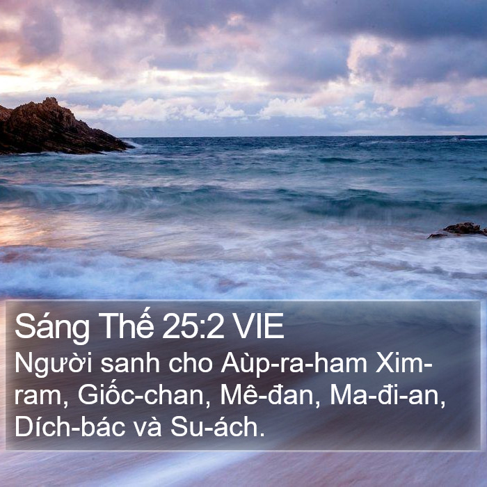 Sáng Thế 25:2 VIE Bible Study