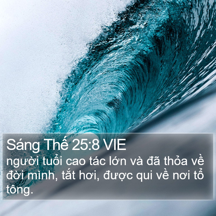 Sáng Thế 25:8 VIE Bible Study