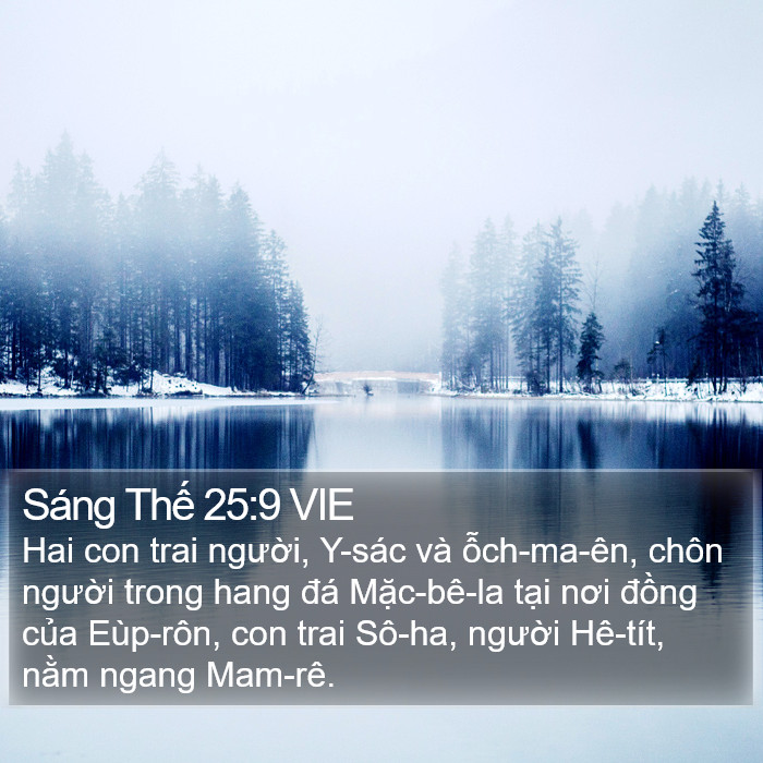 Sáng Thế 25:9 VIE Bible Study