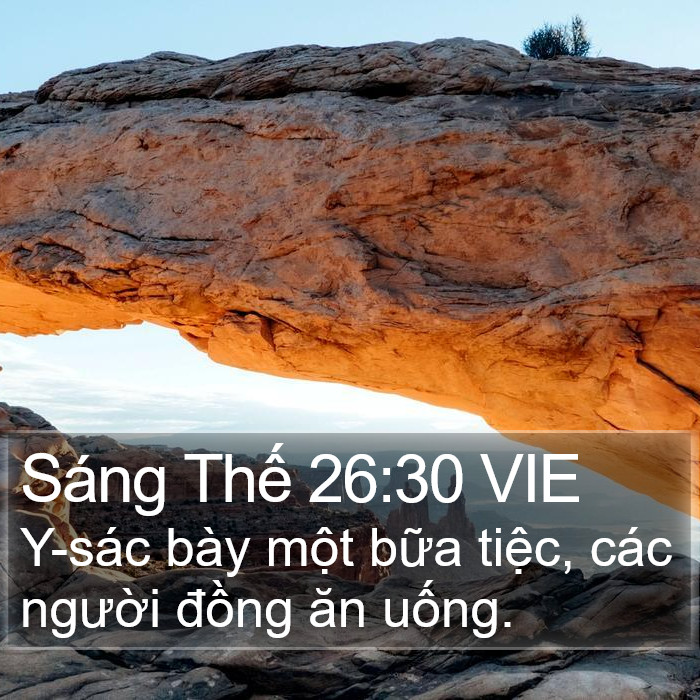 Sáng Thế 26:30 VIE Bible Study