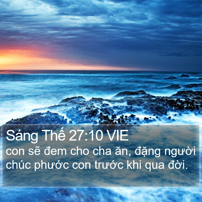 Sáng Thế 27:10 VIE Bible Study