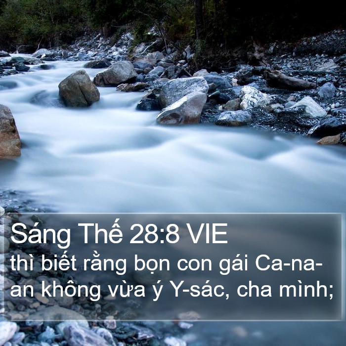 Sáng Thế 28:8 VIE Bible Study