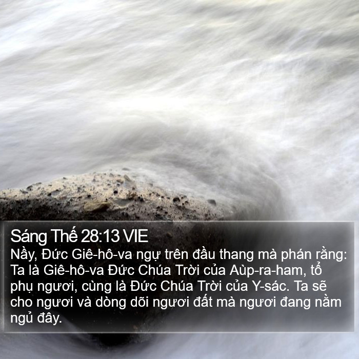 Sáng Thế 28:13 VIE Bible Study