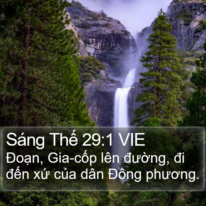 Sáng Thế 29:1 VIE Bible Study