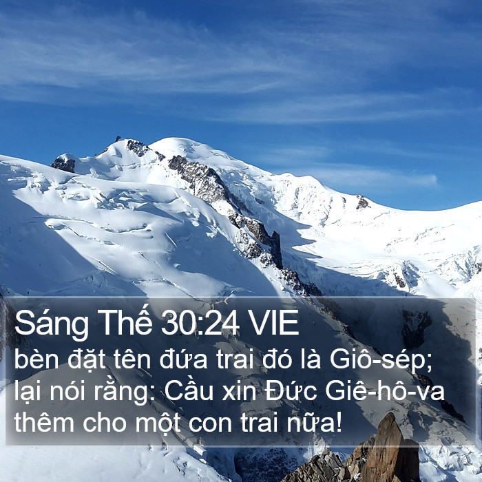 Sáng Thế 30:24 VIE Bible Study