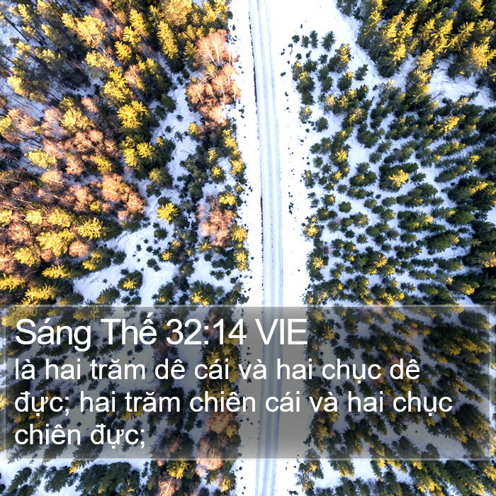 Sáng Thế 32:14 VIE Bible Study