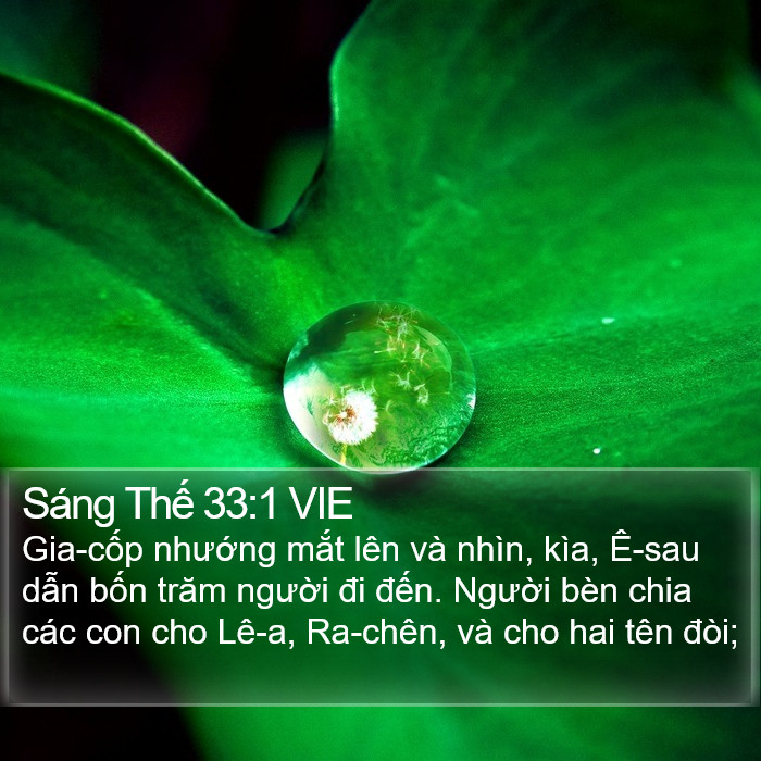 Sáng Thế 33:1 VIE Bible Study