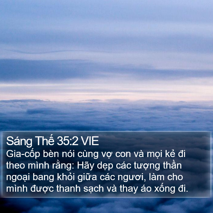 Sáng Thế 35:2 VIE Bible Study