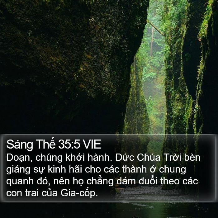 Sáng Thế 35:5 VIE Bible Study